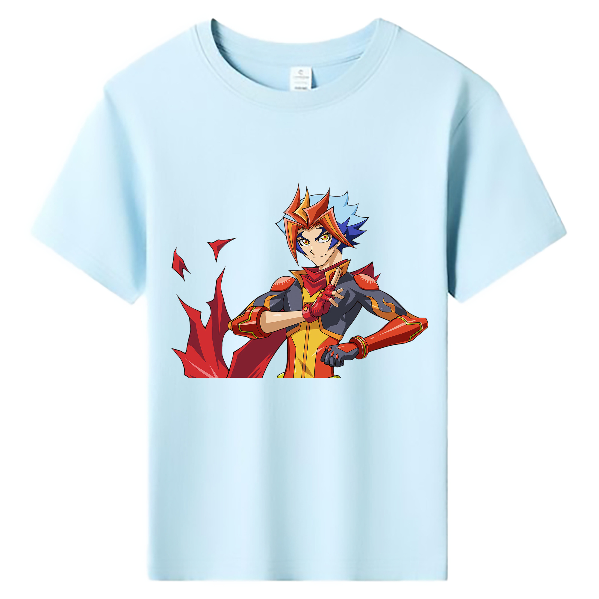 （画像用） 遊☆戯☆王 Yu-Gi-Oh! 綿100％キッズTシャツ（フロントプリント）